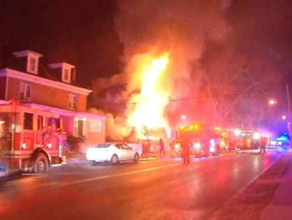 Ceiling fan malfunction sparks house fire in Danville, VA