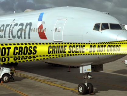 Explosive scare on American Airlines flying from Philadelphia to Boston