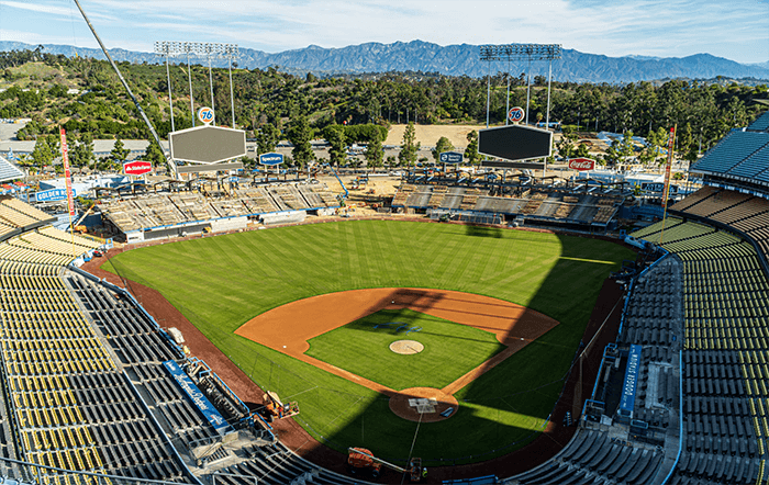 Dodger stadium is now the largest COVID-19 testing site in the country